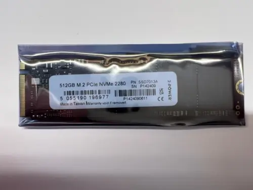 512GB M.2 NVMe PCIe SSD 2-Power