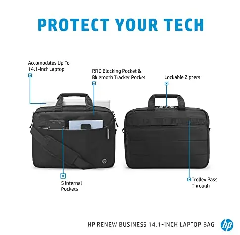 HP 14.1 Business Slim Top Load Maletín para portátil - Imagen 2