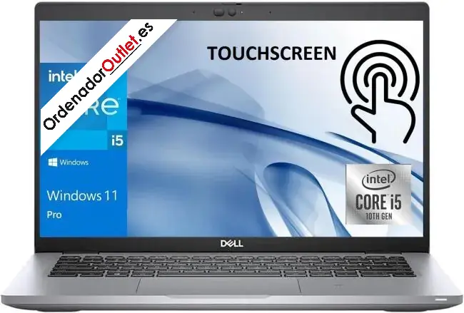 Dell Latitude 5410 Táctil | intel Core i5-10310u | 8GB | 256GB SSD | Full HD IPS Táctil | Batería nueva | Windows 11 PRO