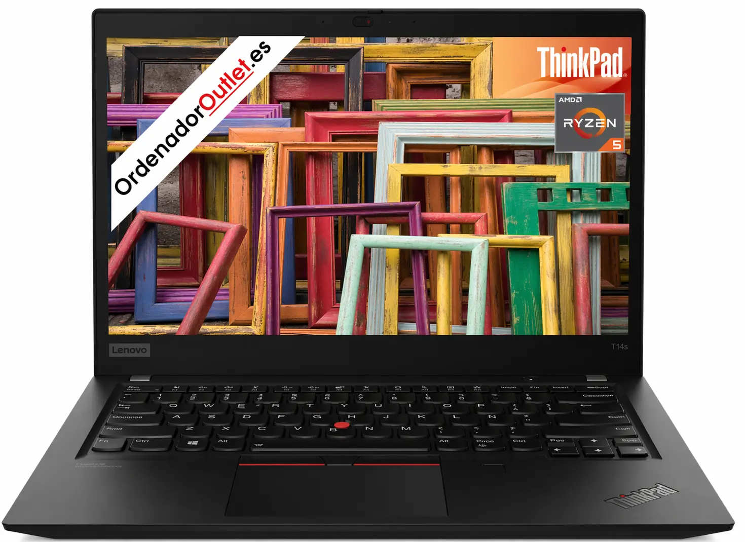 Lenovo ThinkPad T14s | AMD Ryzen 5 Pro 4650U | 16GB | 256GB SSD | 6 Núcleos | FULL HD IPS |Windows 11 PRO